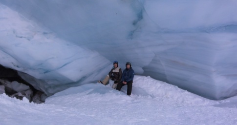 Blackcomb Glacier ice cave
