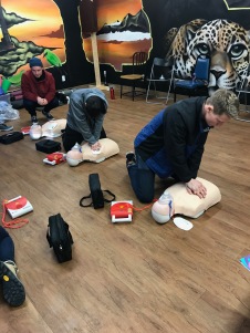 first aid course - recommended even as a re-fresher